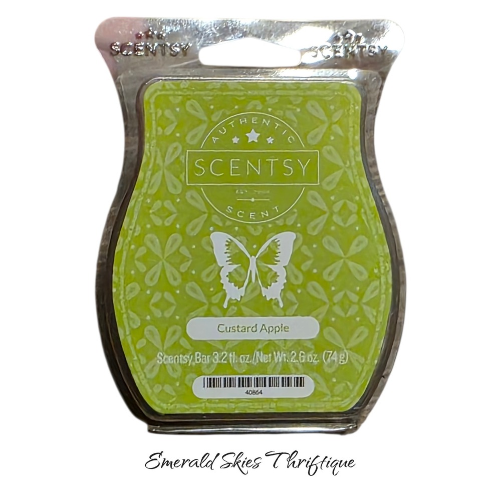 Scentsy custard apple wax bar,‎ new.  Free shipping